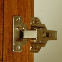European style concealed cabinet hinge