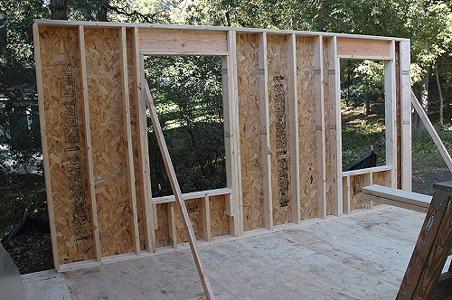 framing a wall