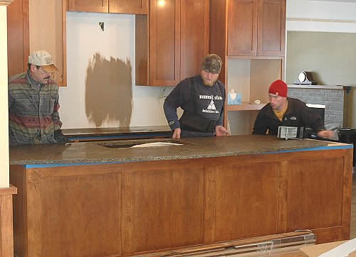 granite countertop installation