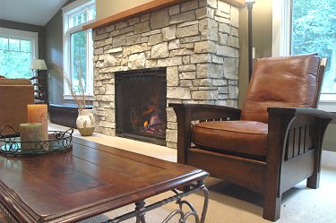 gas fireplace