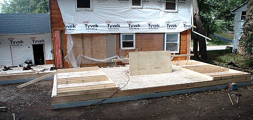 framing a wall