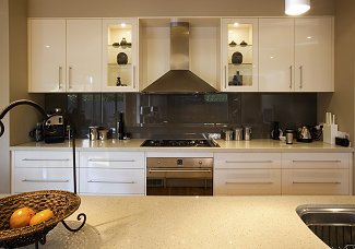 cabinets with glass door fronts
