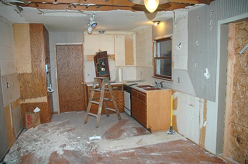 kitchen demolition