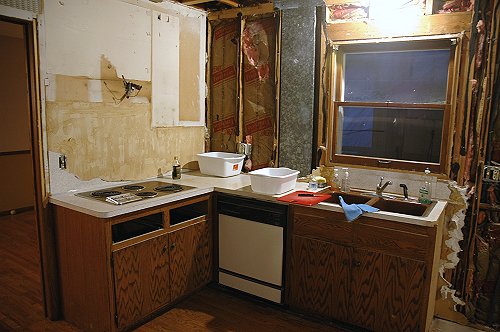 kitchen demolition