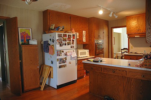 kitchen remodel before