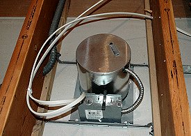 new construction light housing