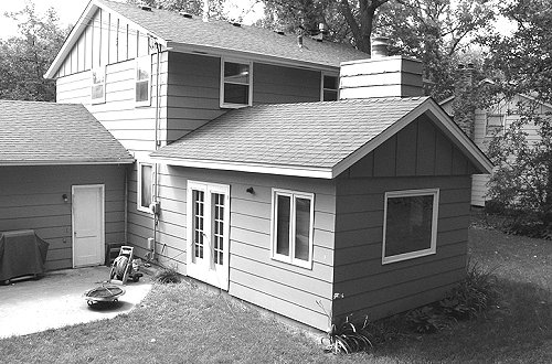 home remodel before picture