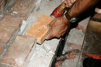 recycled bricks