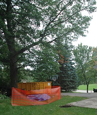 tree fence