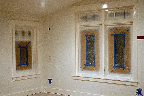 painting the trim