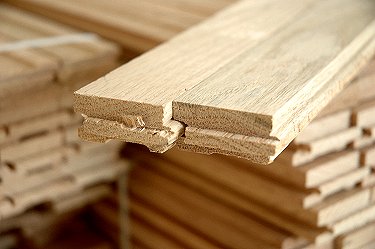 unfinished oak flooring