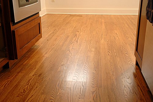 finished wood floor