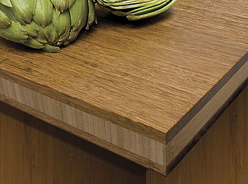 bamboo countertop