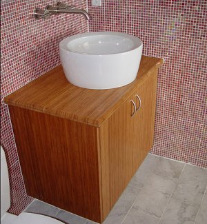 bamboo cabinets