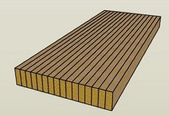 vertical grain bamboo