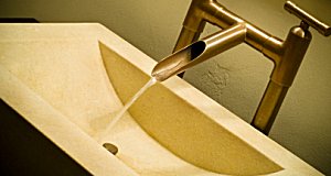 concrete bathroom sink