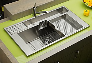 stainless steel sink