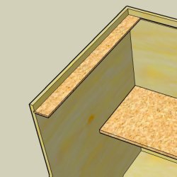 Thin Cabinet Side Braces