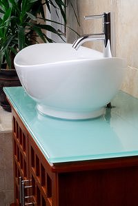 bathroom vanity vessel sink